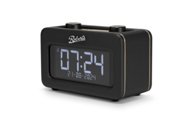 Roberts Revival Rest DAB+ en FM wekker klokradio met Bluetooth, zwart