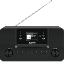 TechniSat DigitRadio 570 CD IR stereo tafelradio met internet, DAB+ digital radio, CD en USB, zwart