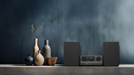 Kenwood M-750DAB stereo systeem met DAB+ en FM radio, CD, USB en Bluetooth
