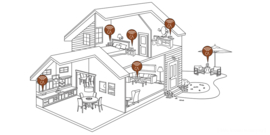 Como Audio Solo radio met wifi internet, DAB+, Spotify en Multi room, Walnut