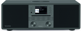 TechniSat DigitRadio 650 alles in 1 stereo hifi radio met DAB+ en FM ontvangst, internet radio, CD-speler en Bluetooth streaming, antraciet