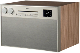 Geneva DeCon M internet, DAB+ en FM radio met Bluetooth en CD speler, champagne - walnut