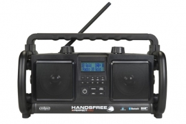 Perfectpro Handsfree stereo werkradio met DAB+, FM en Bluetooth