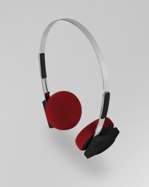 km5 Iichtgewicht stereo hoofdtelefoon Hp1 - Bluetooth EN bekabeld, zwart
