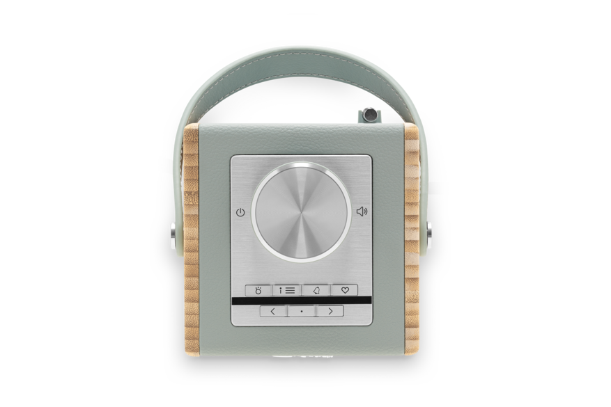 Roberts Rambler Midi portable retro DAB+ radio met FM en Bluetooth, Duck Egg