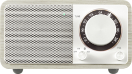 Sangean WR-7 PLUS mini FM radio met Bluetooth ontvangst, Moonlight Oak