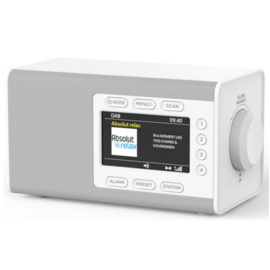 Soundmaster Elite Line DAB900 WE DAB+ en FM radio met Bluetooth, wit