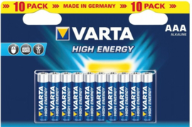 Varta AAA batterijen - 10 pak