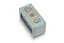 Roberts Revival Rest DAB+ en FM wekker klokradio met Bluetooth, Duck Egg Blue