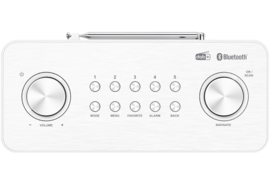 Kenwood CR-ST80DAB stereo radio met DAB+, FM en Bluetooth, wit