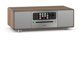 Sonoro Prestige SO-330 V3 stereo internetradio met DAB+, FM, CD, Spotify, Bluetooth en USB, walnoot