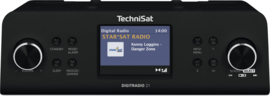 TechniSat DigitRadio 21 keuken (onderbouw) radio met DAB+ en FM, zwart