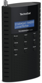 TechniSat TechniRadio Solar portable DAB+ en FM radio met ingebouwde zonnepaneel en oplaadbare accu, blauw