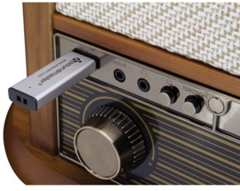 Soundmaster NMC549 DABBE retro muzieksysteem, platenspeler, CD, DAB+, FM, Cassette en USB, OPEN DOOS