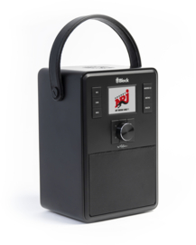 Block eMotion smart radio met DAB+, internet, USB en Spotify, zwart