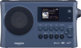 Sangean WFR-28BT Internet radio met Spotify, Bluetooth, DAB+ en FM, donker blauw