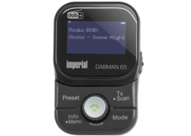 Imperial DABMAN 65 DAB+ ontvanger voor in de auto met FM zender en Bluetooth voor streaming + handsfree bellen plus SD kaartlezer | Imperial | De Radiowinkel