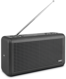 Nordmende Transita 210 stereo oplaadbare en draagbare DAB+ en FM radio met Bluetooth, antraciet