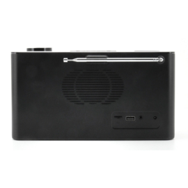 Soundmaster DAB700SW DAB+ radio met FM, Bluetooth, USB en Micro SD, zwart