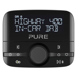 Pure Highway 400 V2 DAB+ en Bluetooth adapter voor in de auto