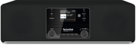 TechniSat DigitRadio 380 CD IR stereo tafelradio met internet, DAB+ digital radio, CD, Spotify en USB, zwart