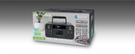 Muse M-182 DB draagbare Radio CD speler met Cassette, DAB+ en Bluetooth, zwart