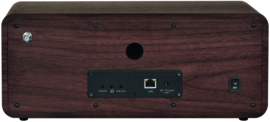 Imperial DABMAN i205 stereo hybride internetradio met DAB+ en FM en Bluetooth 5.0, walnoot