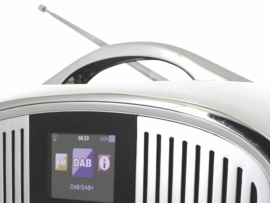 Soundmaster IR4000WE stereo wifi internetradio met USB, DAB+ en FM, wit