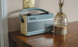 Roberts Rambler BT retro DAB+ radio met FM en Bluetooth, blauw