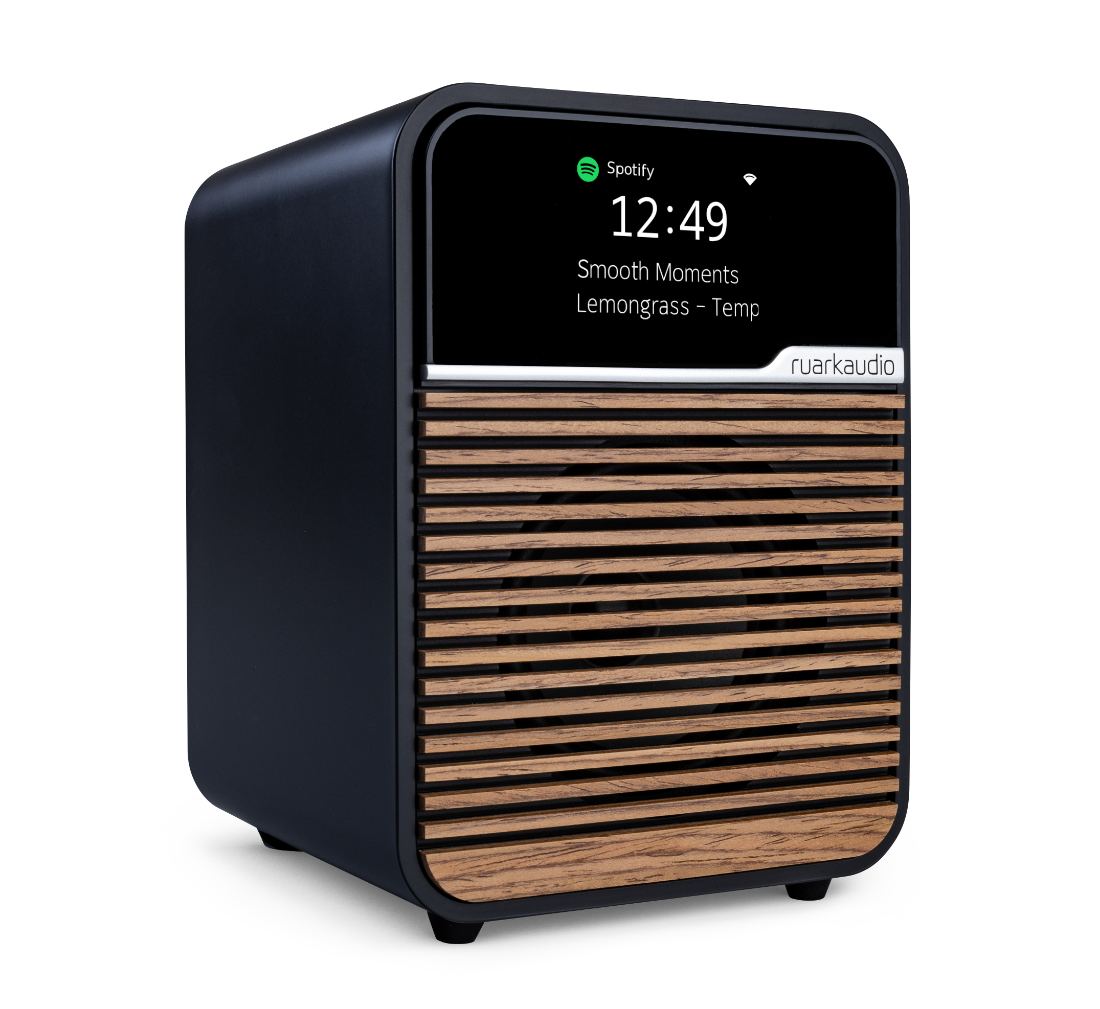 Ruark Audio R1S Smart Radio met WIFI internetradio, DAB+, FM, Spotify en Bluetooth, Satin Charcoal