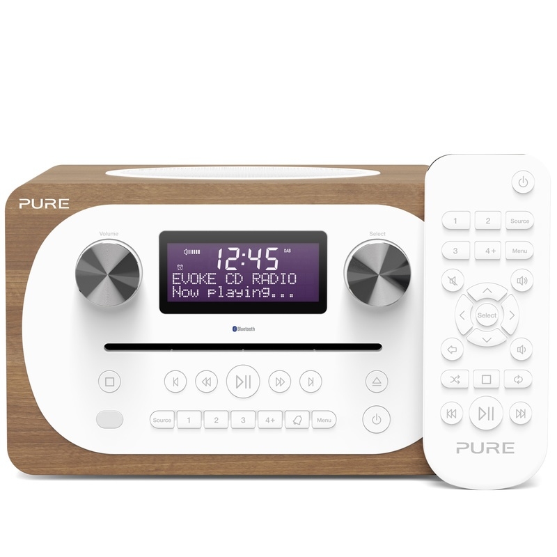 Onweersbui vocaal bericht Pure Evoke C-D4 digitale DAB+ radio met CD en Bluetooth | Pure | De  Radiowinkel