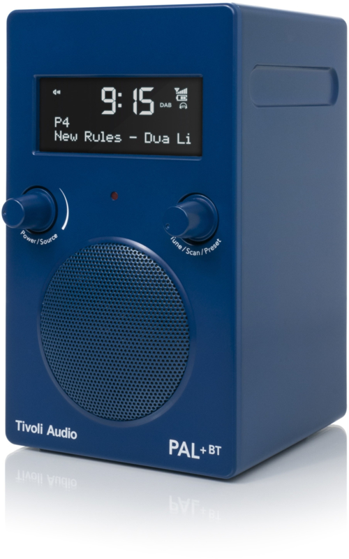 Tivoli Audio Model PAL+BT oplaadbare radio met DAB+, FM en Bluetooth, blauw
