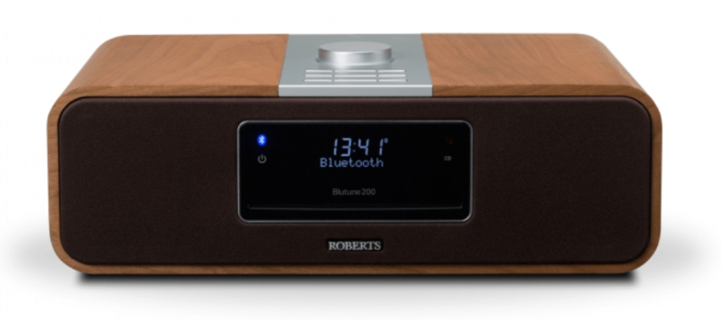 Roberts Blutune 200 stereo muziek CD, DAB+ met Roberts Radiowinkel met opname, cherry Bluetooth, De en USB, FM systeem | radio 