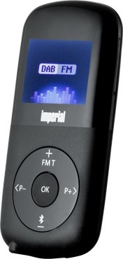 Imperial DABMAN 1 compacte DAB+ en FM zakradio / autoradio met Bluetooth en FM zender