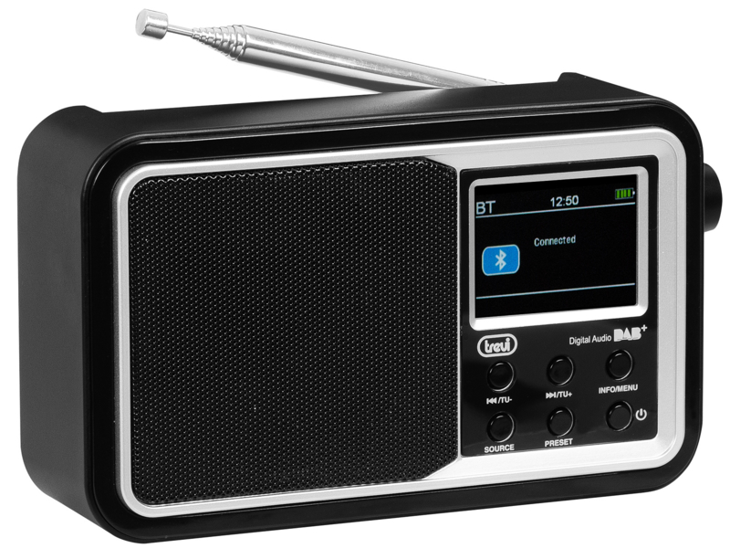vrachtauto Slang In dienst nemen Trevi DAB 7F96 R draagbare radio met DAB+, FM en streaming via Bluetooth  (USB netspanningsvoeding: Zonder USB voeding) | Trevi | De Radiowinkel