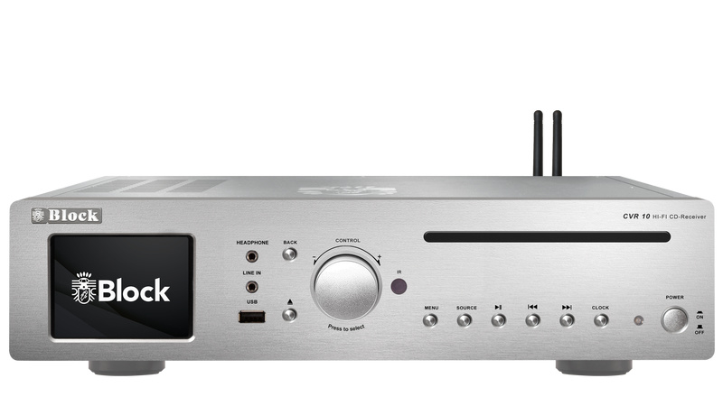 Toegangsprijs Ongewijzigd Ontoegankelijk Block CVR-10 MK2 CD Internet Receiver, all-in-one, zilver | Block Audio -  Audioblock | De Radiowinkel