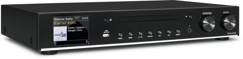Assimilatie Schatting inspanning TechniSat DigitRadio 143 CD stereo hifi DAB+ en wifi internet tuner met CD  speler | TechniSat | De Radiowinkel