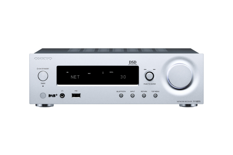 Gloed zwak Manga Onkyo R-N855 stereo netwerk receiver, zilver | Onkyo | De Radiowinkel