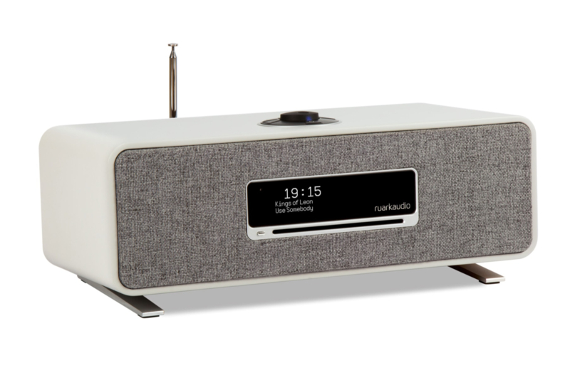 Ruark Audio R3S compact radio systeem, soft grey
