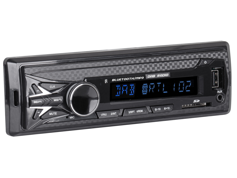 SCD 5751 autoradio DAB+, Bluetooth, SD-kaartlezer en USB | Trevi | De Radiowinkel