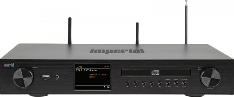 Imperial DABMAN i550 CD V2 hifi receiver tuner versterker met DAB+ en internetradio | Imperial | Radiowinkel
