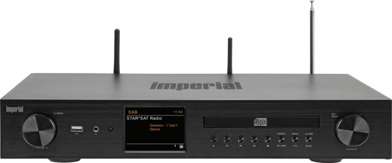 hoofdstad Winkelcentrum kraam Imperial DABMAN i550 CD V2 hifi receiver tuner versterker met DAB+ en  internetradio | Imperial | De Radiowinkel