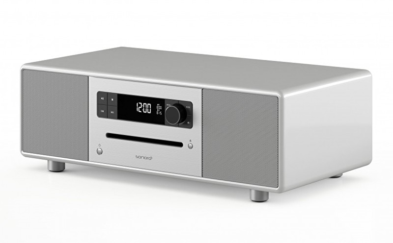 sonoroSTEREO SO-310 stereo muzieksysteem met DAB+ en FM, CD speler, en Bluetooth, zilver | Diverse | De Radiowinkel