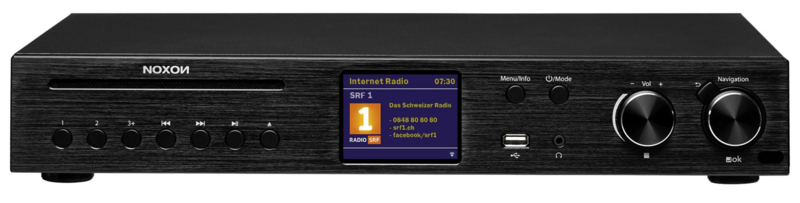 vaak Weerkaatsing Verkeersopstopping NOXON A580 CD hifi stereo tuner versterker met DAB+, Bluetooth, CD, Spotify  en internetradio | NOXON | De Radiowinkel