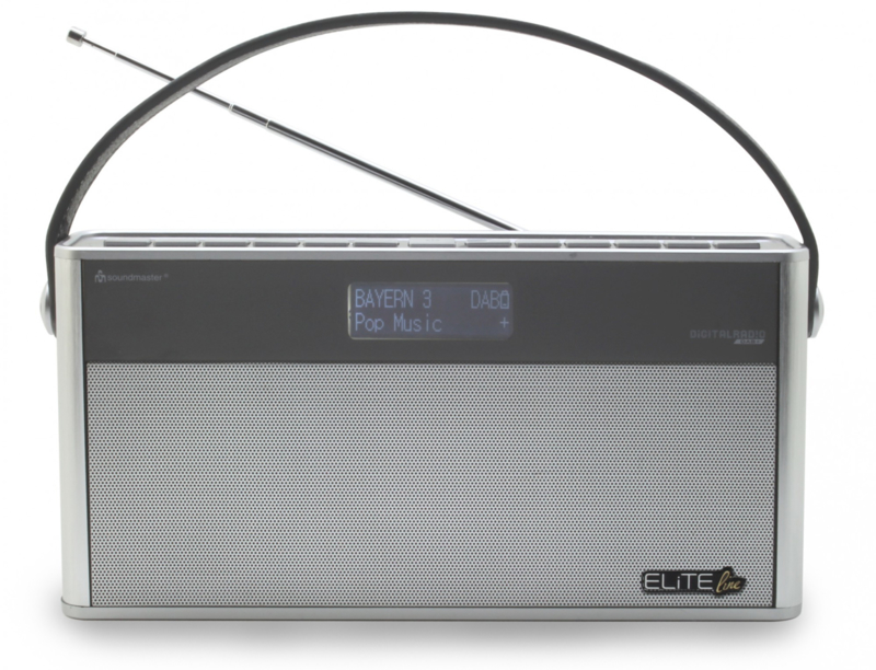Soundmaster Elite Line DAB750SI stereo DAB+ radio met Bluetooth en accu
