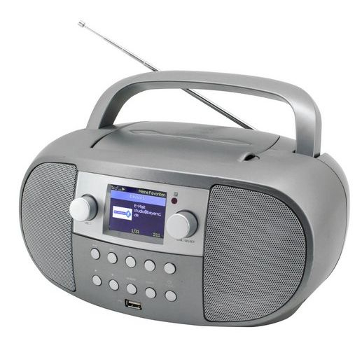 Soundmaster SCD7600 TI boombox stereo radio met internet, DAB+, FM, CD, USB en Bluetooth