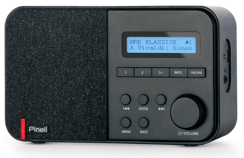 Pinell Supersound MINI portable radio met DAB+ en FM