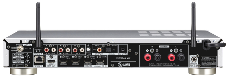 Napier Spelen met Hulpeloosheid Pioneer SX-S30DAB stereo DAB+ en internet tuner versterker met HDMI,  Airplay, USB Spotify en Bluetooth, zilver | Diverse | De Radiowinkel