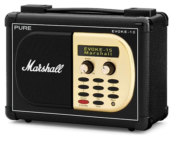 Pure Evoke-1S Marshall digitale DAB en FM radio
