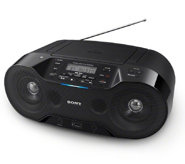 Zwijgend extract hefboom Sony draadloze boombox met CD / USB / DAB+ / FM / Bluetooth ZS-RS70BTB |  Sony | De Radiowinkel